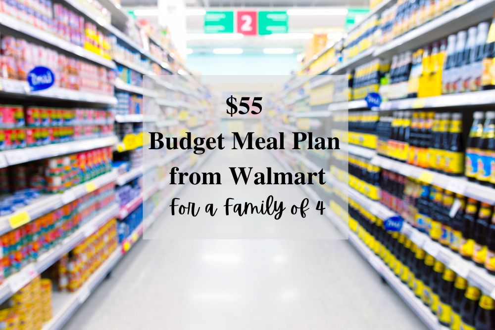 Budget Meal Plan